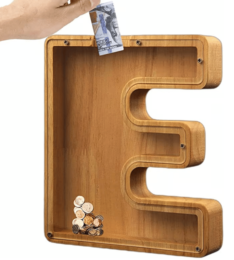 Handcrafted Piggy Bank to Encourage Safe Saving for Kids