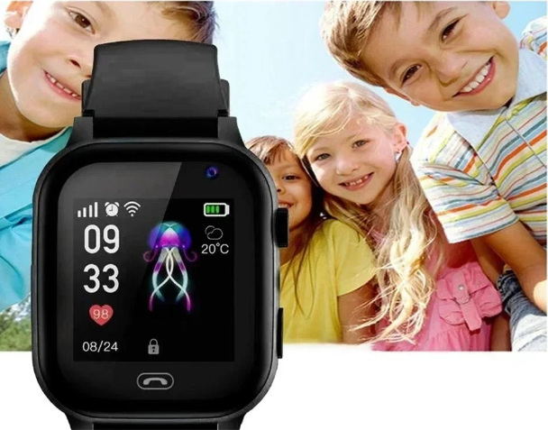 4G Kids Smartwatch with Video Calling and Safety Functions