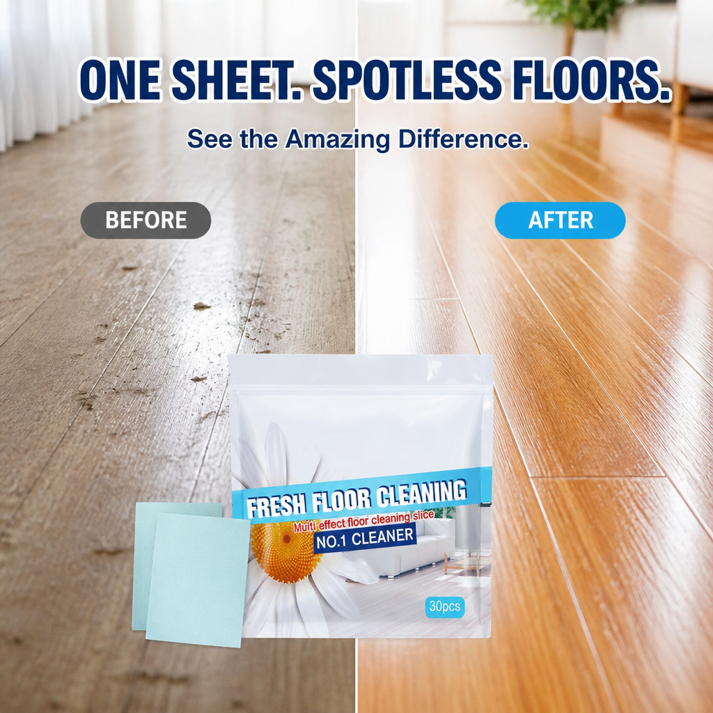 PureMist™ Floor Sheets — Transform Your Floors Into a Sparkling, Fresh Sanctuary Instantly