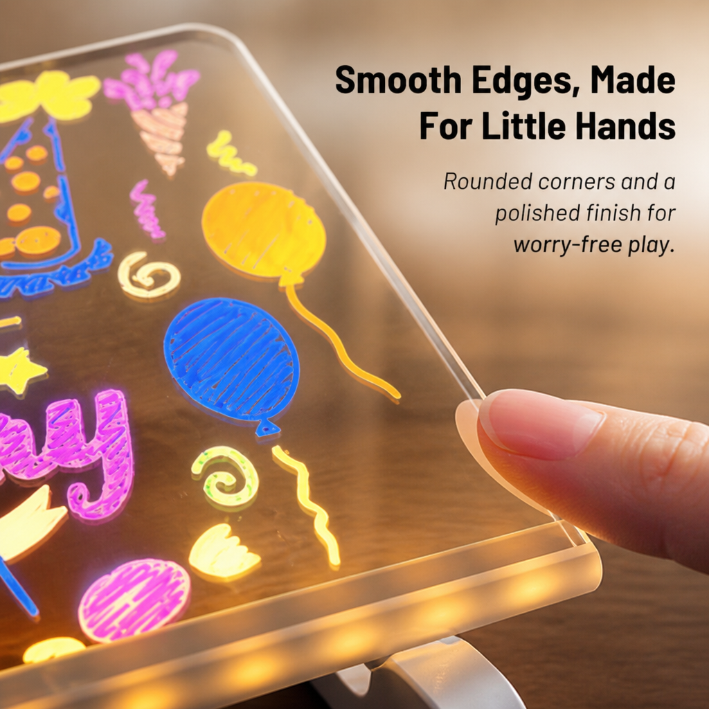 LumiSketch™ — Spark Mess-Free Creativity and Watch Their Imagination Shine Bright