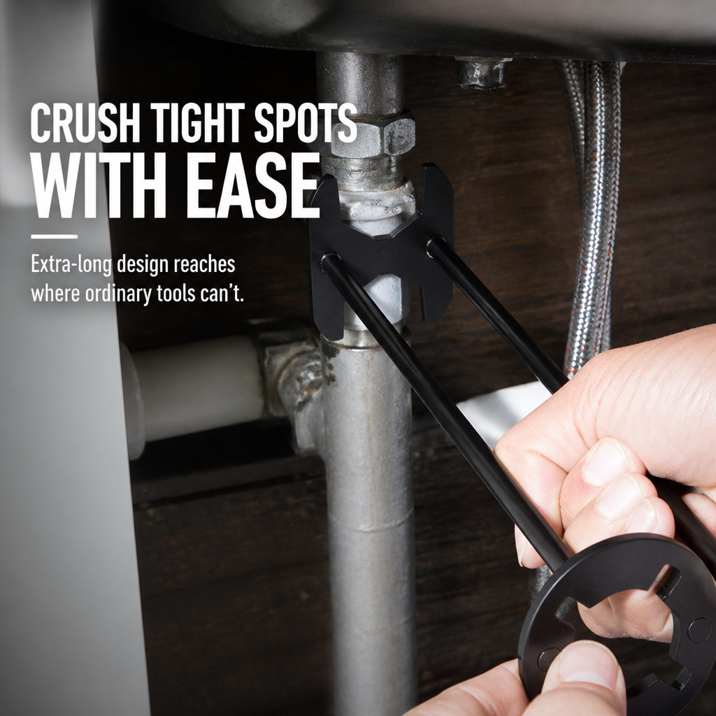 TorquePro™ GripWrench — Crush Tight Spots with Ease and Unstoppable Power
