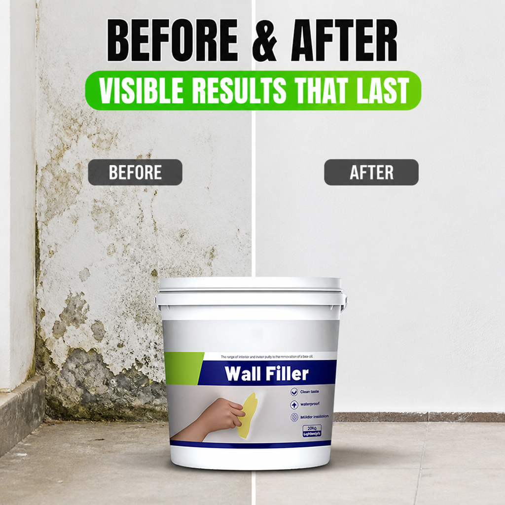 ProShield™ — Transform Cracked, Moldy Walls into Smooth, Moisture-Proof Masterpieces
