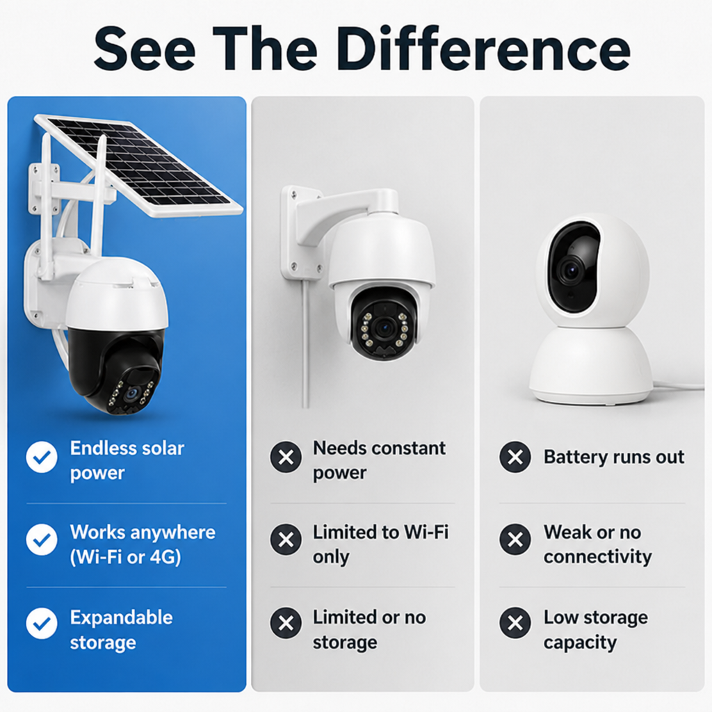 SolaraShield™ — Endless Solar Security That Never Lets You Down