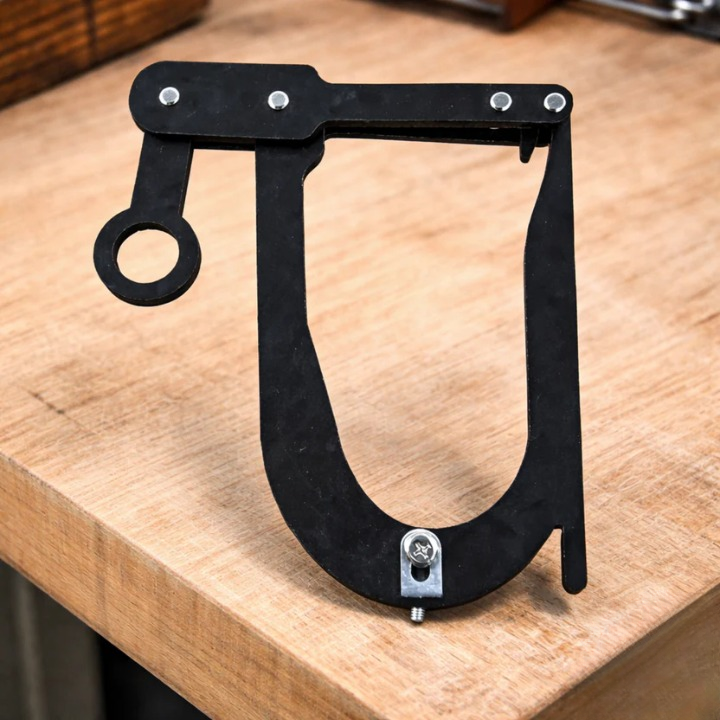 8 cm Rope Clamp in ABS Plastic - Outdoor and Camping Use