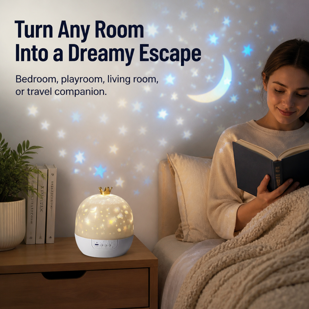 OceanLuxe™ — Turn Bedtime Into a Magical, Calm Escape Your Child Will Love
