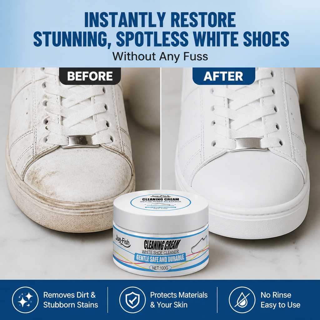 BrillMist™ — Instantly Restore Stunning, Spotless White Shoes Without Any Fuss