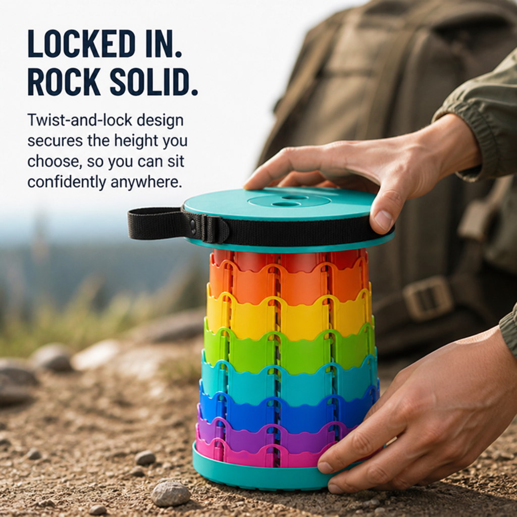 StrideSeat™ — Rock-Solid Comfort That Moves With You Everywhere You Go