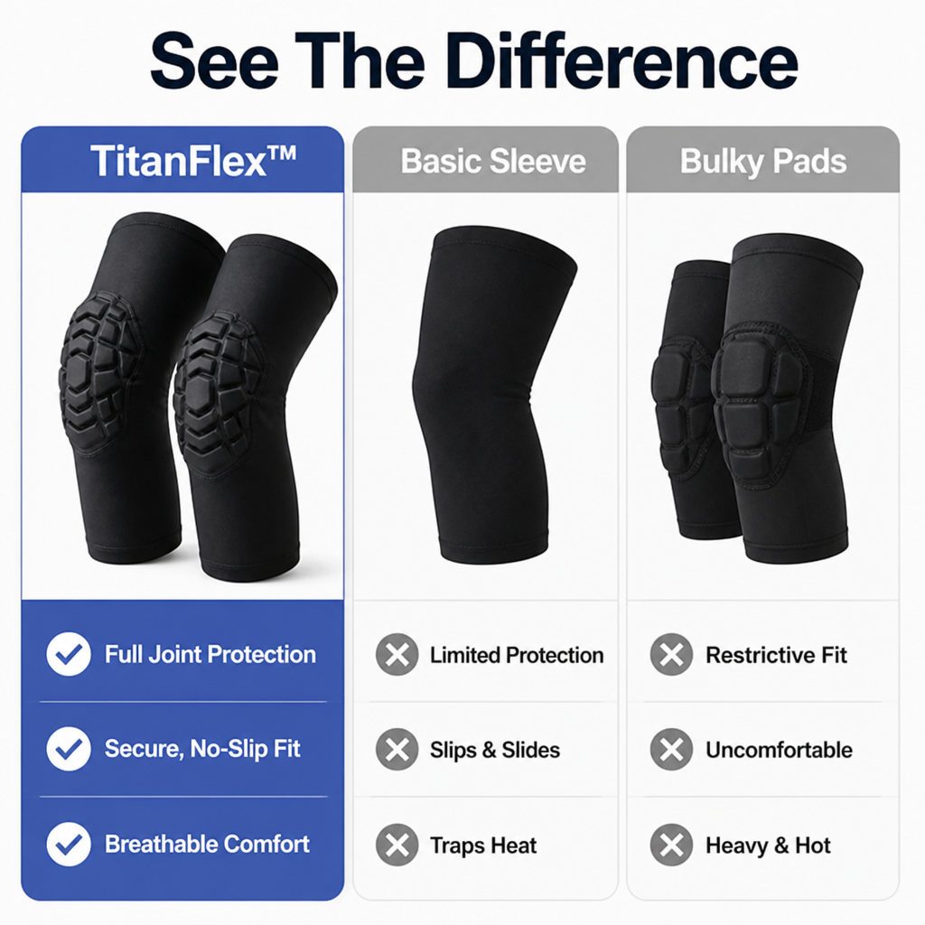 TitanFlex™ — Move Fearlessly with Unmatched Comfort and Rock-Solid Joint Protection