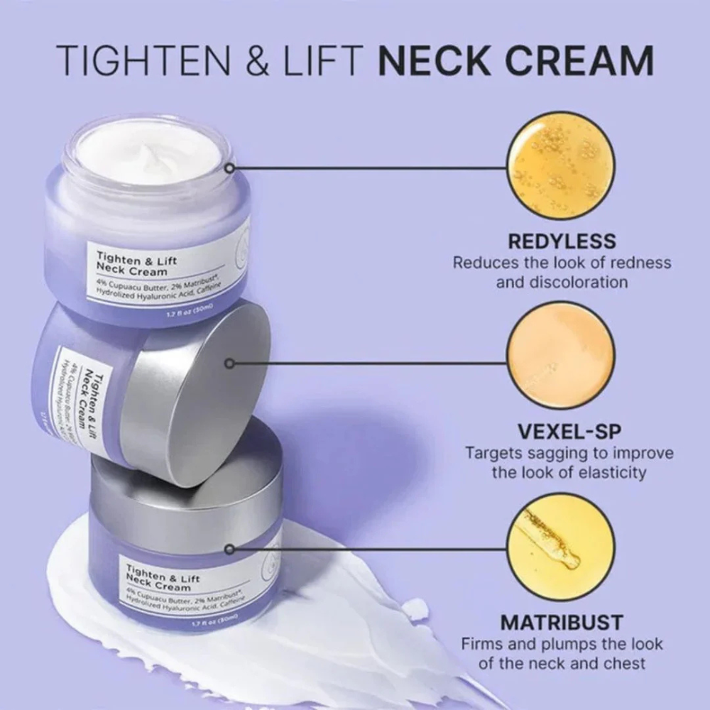 Tighten & Lift Neck Cream | Arvilaro | 1+1 FREE