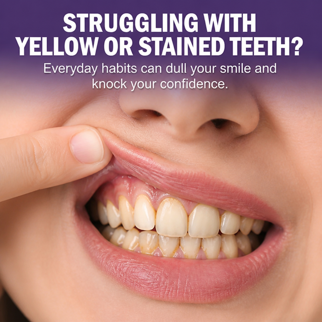RadianceBeam™ — Instantly Brighten Sensitive Teeth Without Pain or Hassle