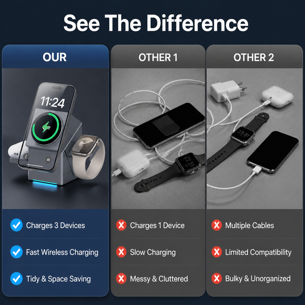 FluxCharge™ — Instantly Power Every Device Without the Clutter or Chaos