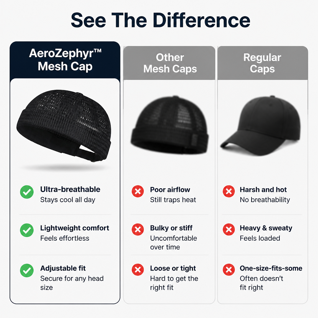 AeroZephyr™ — Stay Cool, Sweat-Free, and Effortlessly Confident All Day
