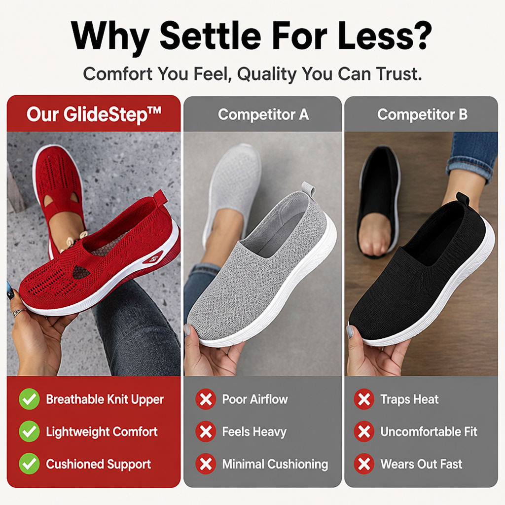 GlideStep™ — Effortless Comfort That Lifts You Higher