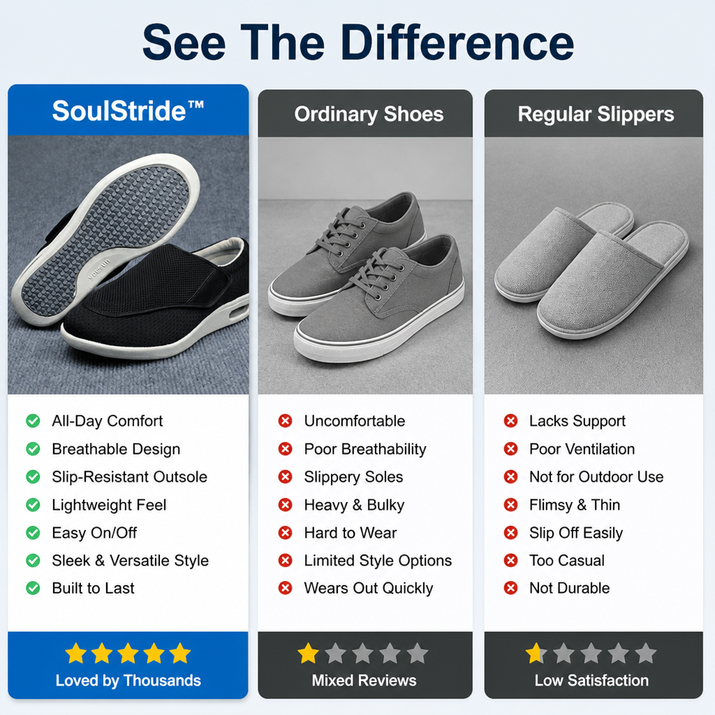 SoulStride™ — Walk All Day Feeling Effortlessly Fresh and Confident
