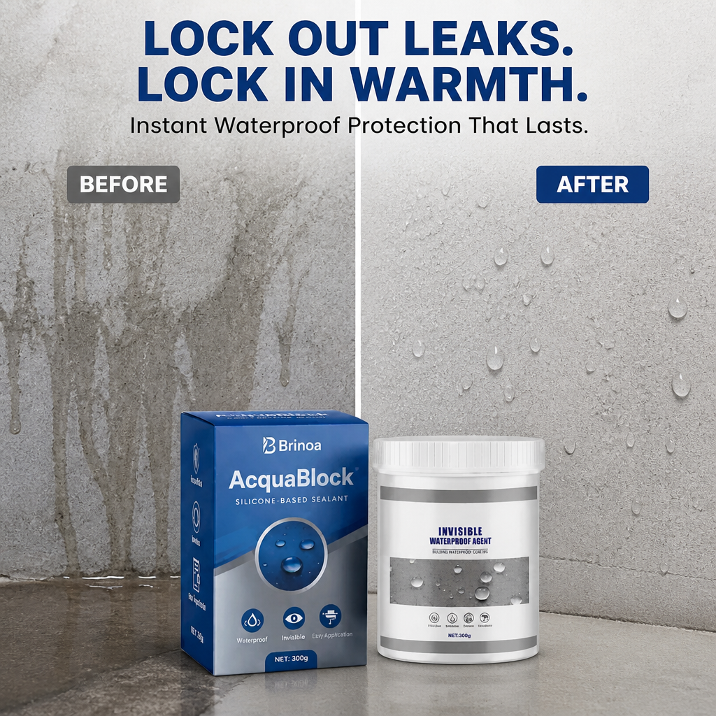 HydroSeal™ Invisible Shield — Lock Out Leaks and Lock In Warmth Instantly