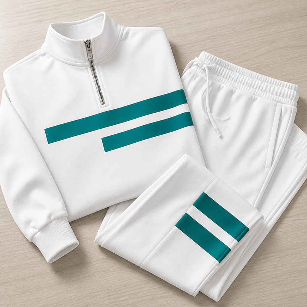 StrideMax™ Half-Zip Tracksuit Set — Unleash Bold Confidence with Perfect Fit and Effortless Freedom