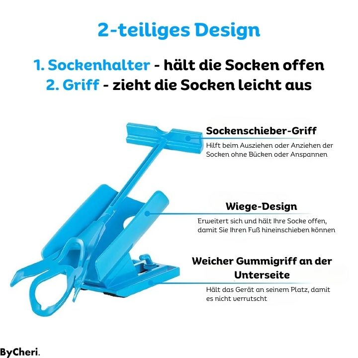 Sock Aid for Easy Dressing Without Bending