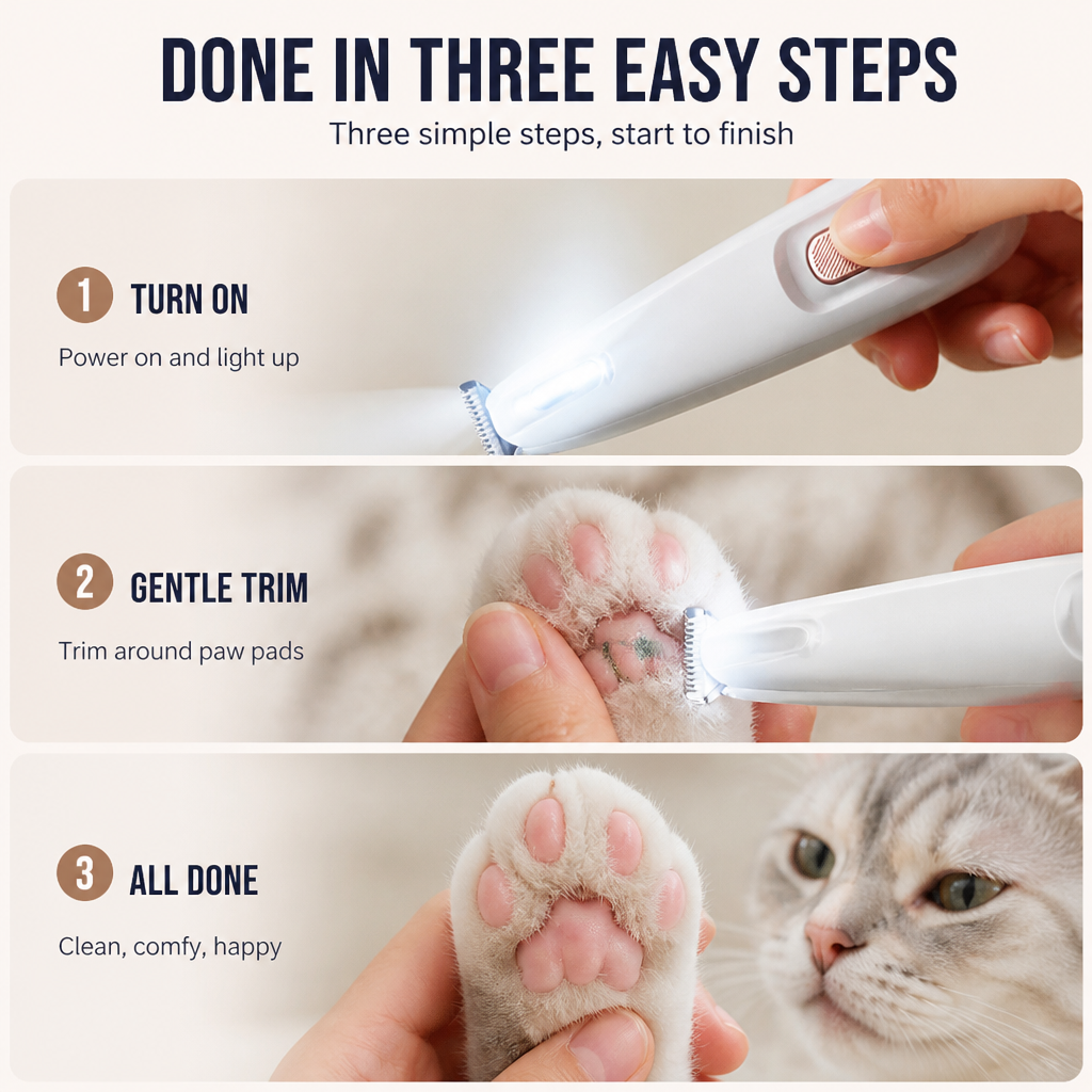 GlimmerTrim™ — Turn Grooming Chaos into Calm, Quick Bliss