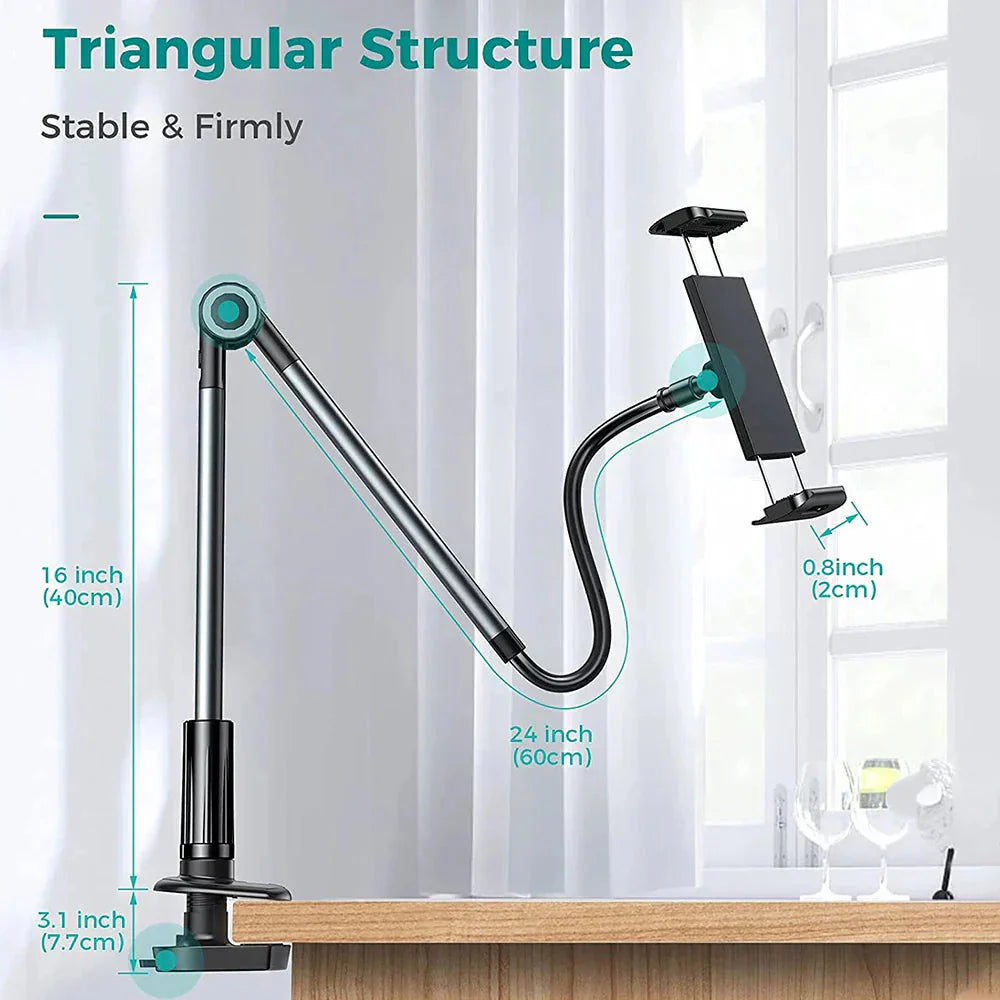 Gooseneck Holder for Tablets and Smartphones