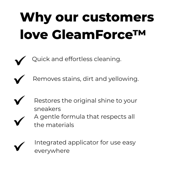 GleamForce™ — Instantly Revive Your Sneakers to Jaw-Dropping Freshness and Shine