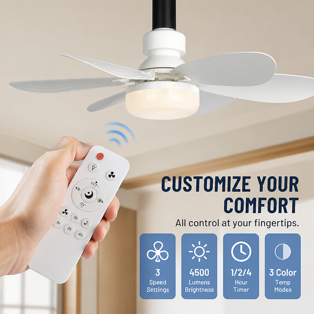 VenturiBreeze™ — Instantly Command Cool Air and Brilliant Light Without the Hassle