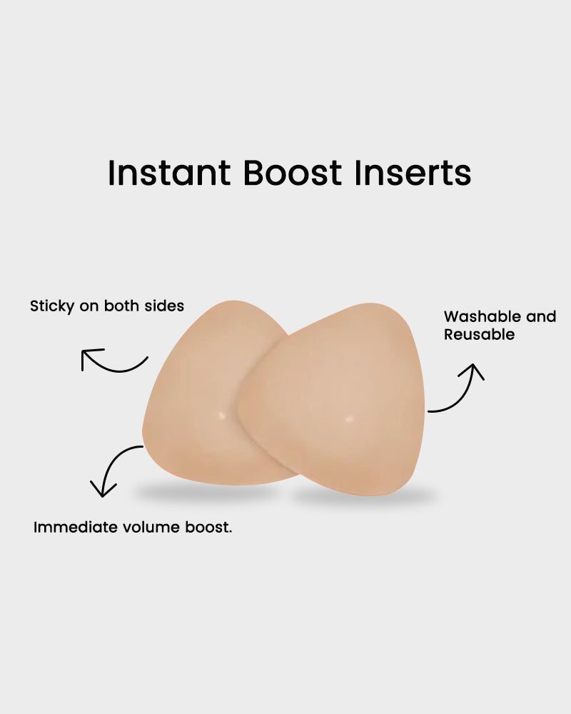 CurveBoost™ — Instantly Add 2 Cup Sizes Without Surgery | 40+ Reusable Wears