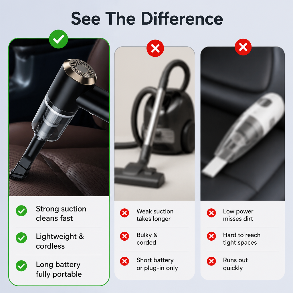 SwiftSweep™ — Conquer Every Mess with Effortless, Cordless Power