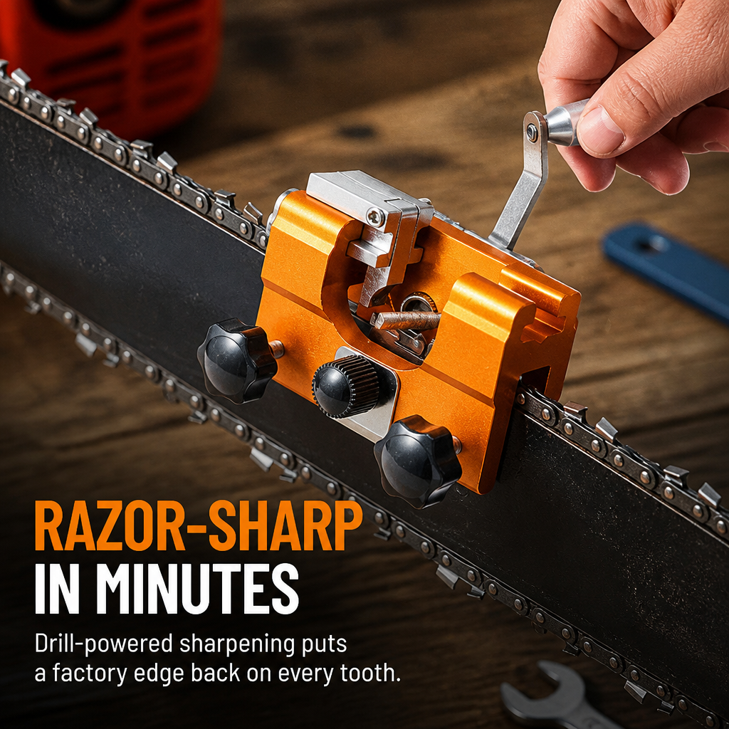 AceEdge™ — Transform Your Chainsaw into a Razor-Sharp Beast in Minutes