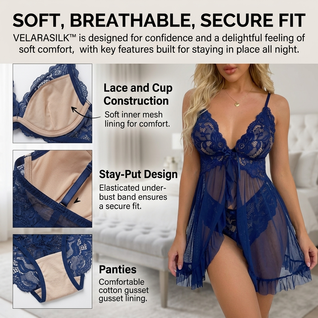 VelaraSilk™ — Wrap Yourself in Irresistible Softness and Unshakable Confidence Every Night