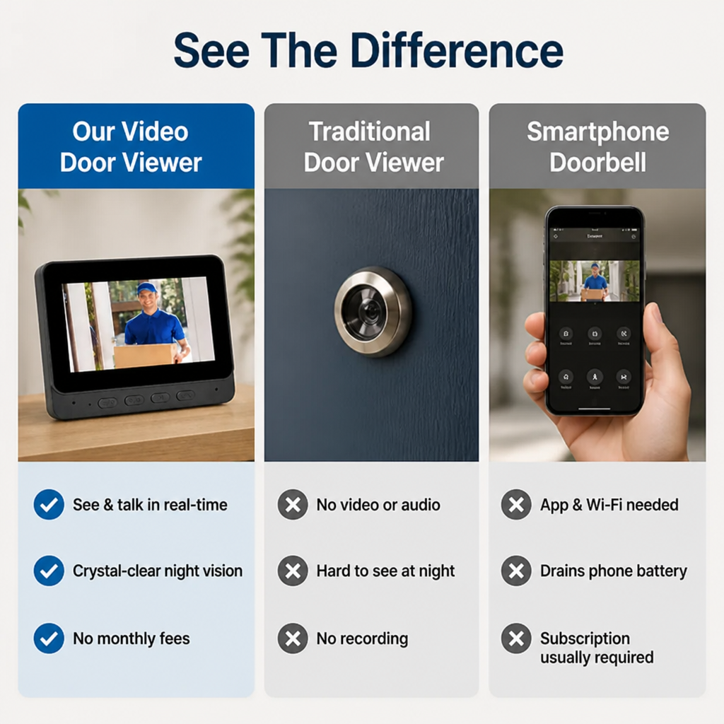 VigilancePro™ — Take Command with Crystal-Clear, Night-Ready Front Door Security