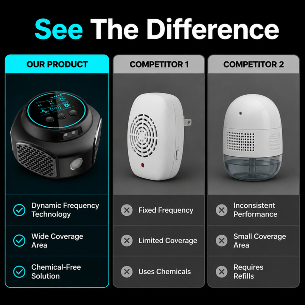 PestDefy™ — Silent, Smart Waves That Banish Pests and Restore Your Peace of Mind