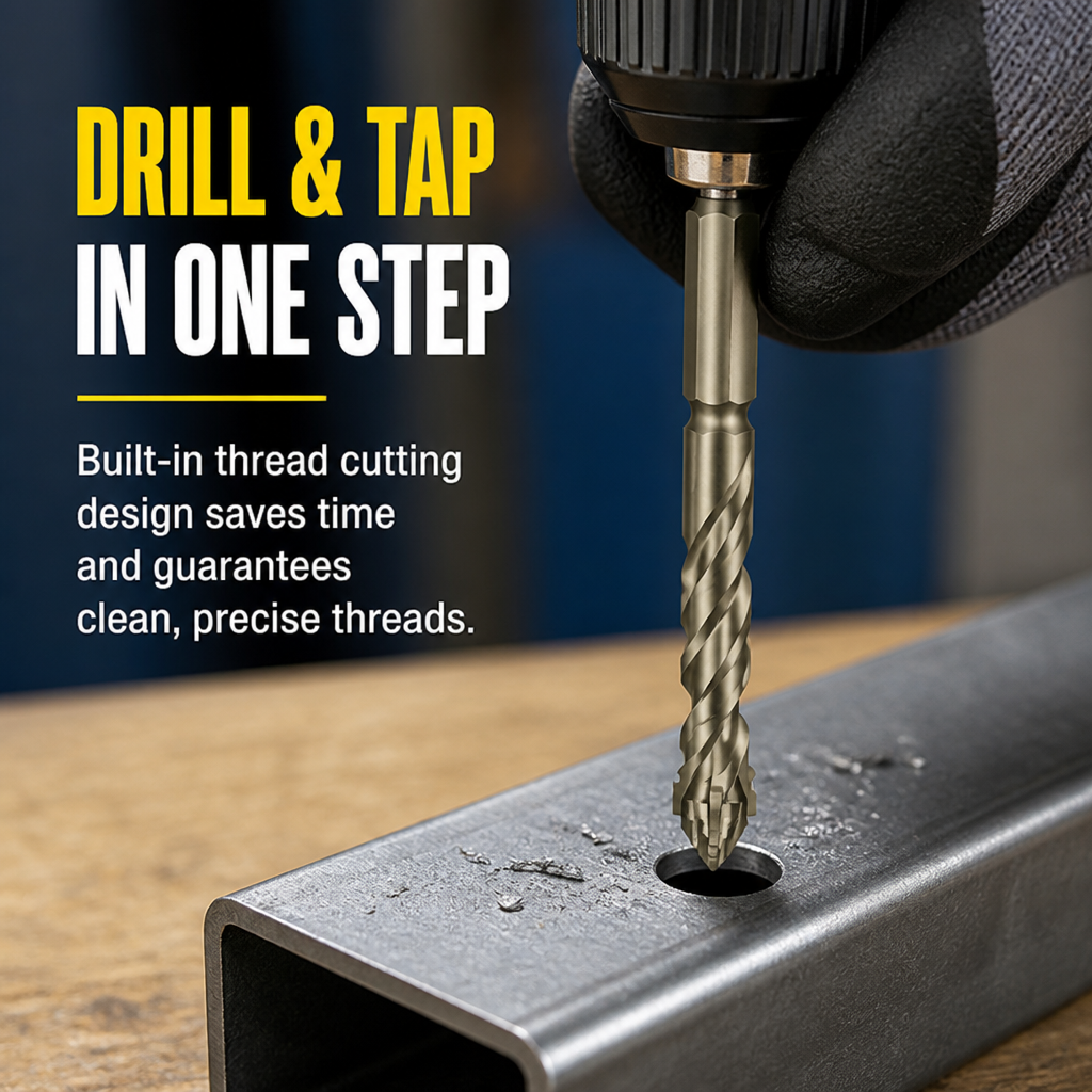 TitanDrill™ — Slash Your Work Time with Flawless, Titanium-Sharp Precision