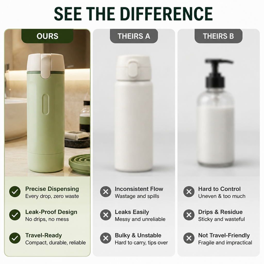 FlowMaster™ Dispenser — Command Every Drop with Effortless, Mess-Free Precision
