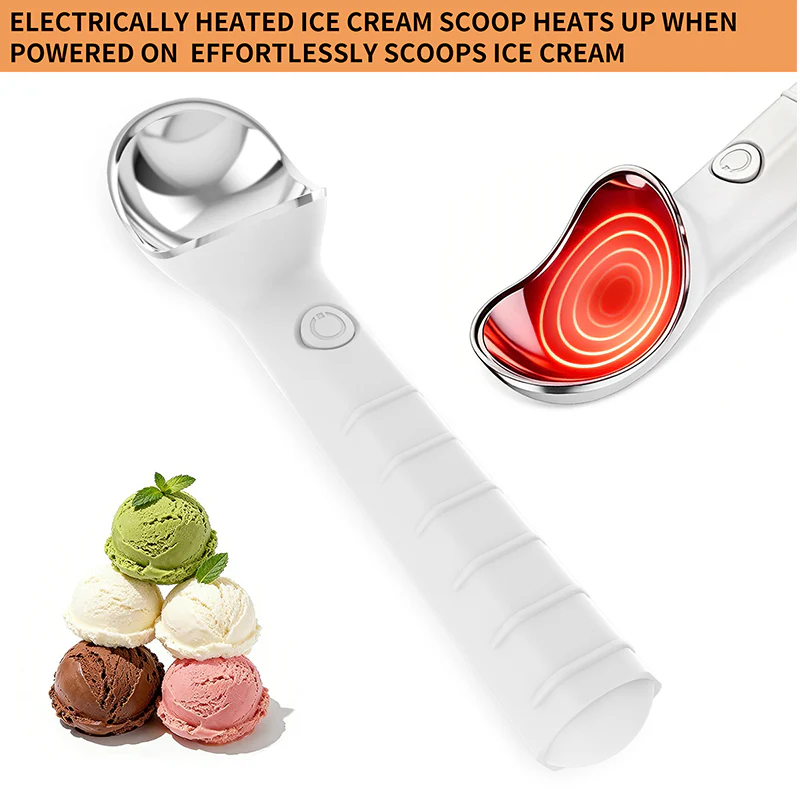 Heated Ice Cream Scoop – Serve Instantly