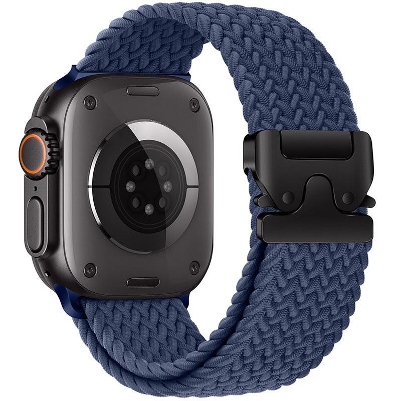 Braided Nylon Strap for Contemporary Smartwatch Designs