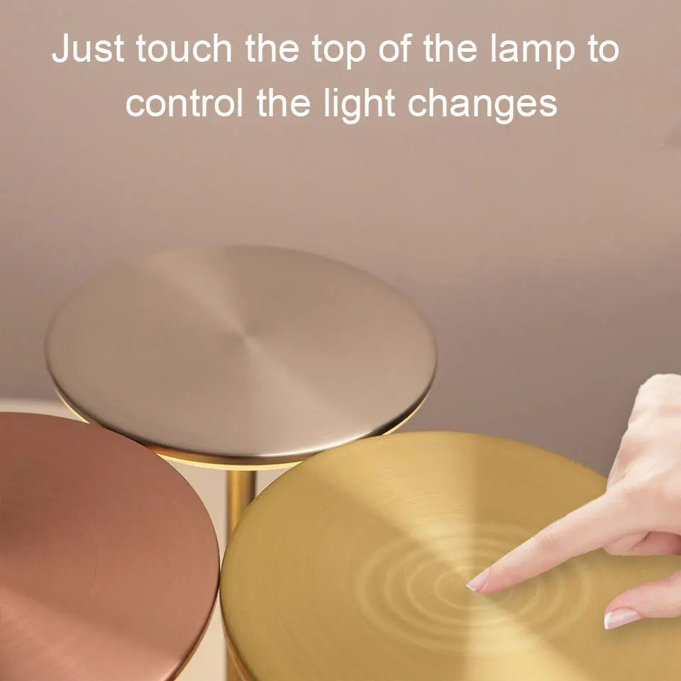 USB Rechargeable LED Desk Lamp Featuring 3 Color Temperature Settings