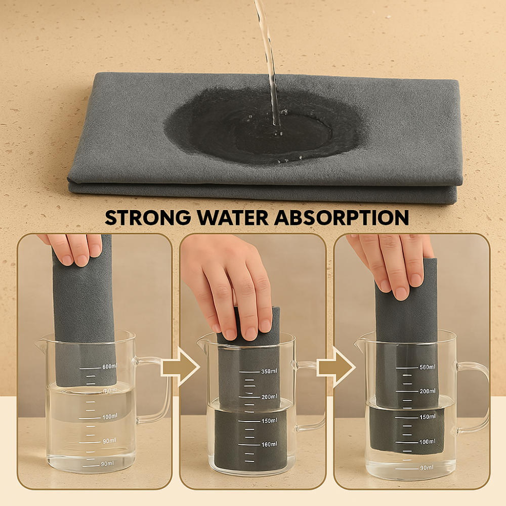 MessFree™ Magic Cleaning Cloths — Streak-Free Shine (+2 FREE)