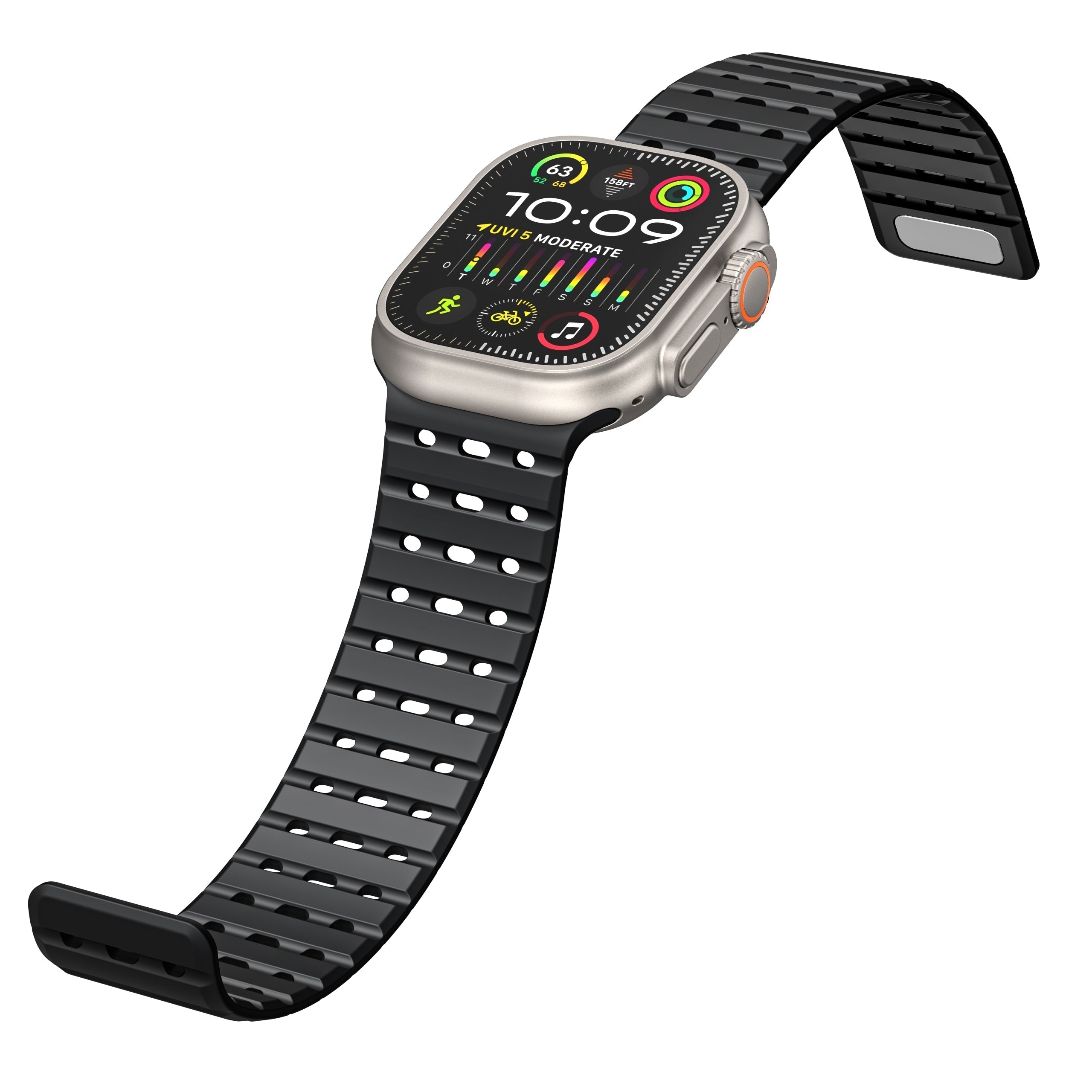 Silicone Watch Band for Daily Use and Versatile Styles