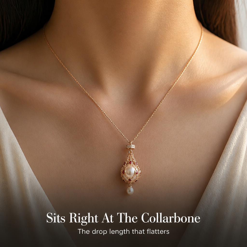 LunaPearl™ Pendant — Ignite Your Confidence with Every Elegant, One-of-a-Kind Glow