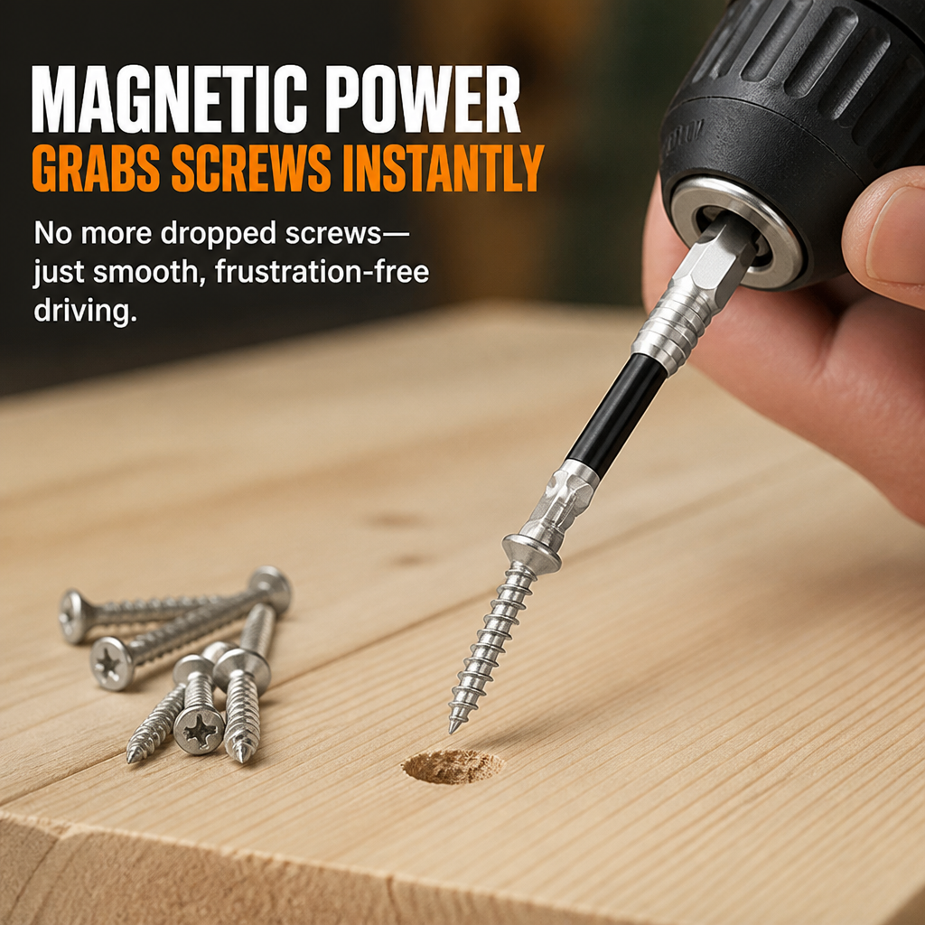 TorqueMaster™ — Lock Every Screw Instantly for Flawless, Frustration-Free Projects