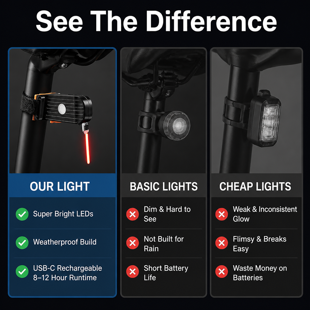 LumaGuard™ — Command the Night with Unbreakable, Eye-Catching Safety