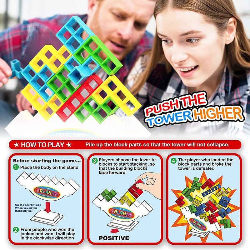 50% Off + Free Shipping TODAY! | Swing Stack High Child Balance Toy | Clearance Sale