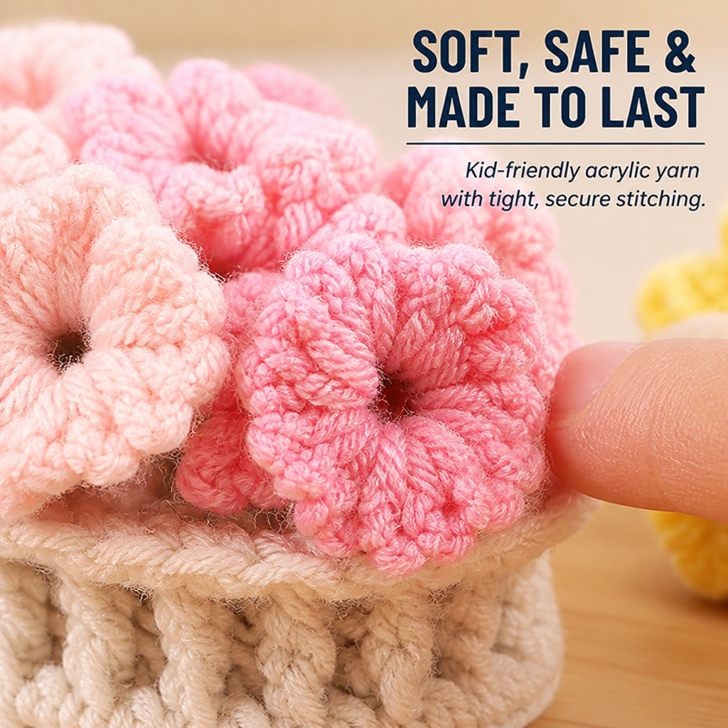 LumaPetal™ — Crochet Cozy Flower Coasters Even If You've Never Held a Hook