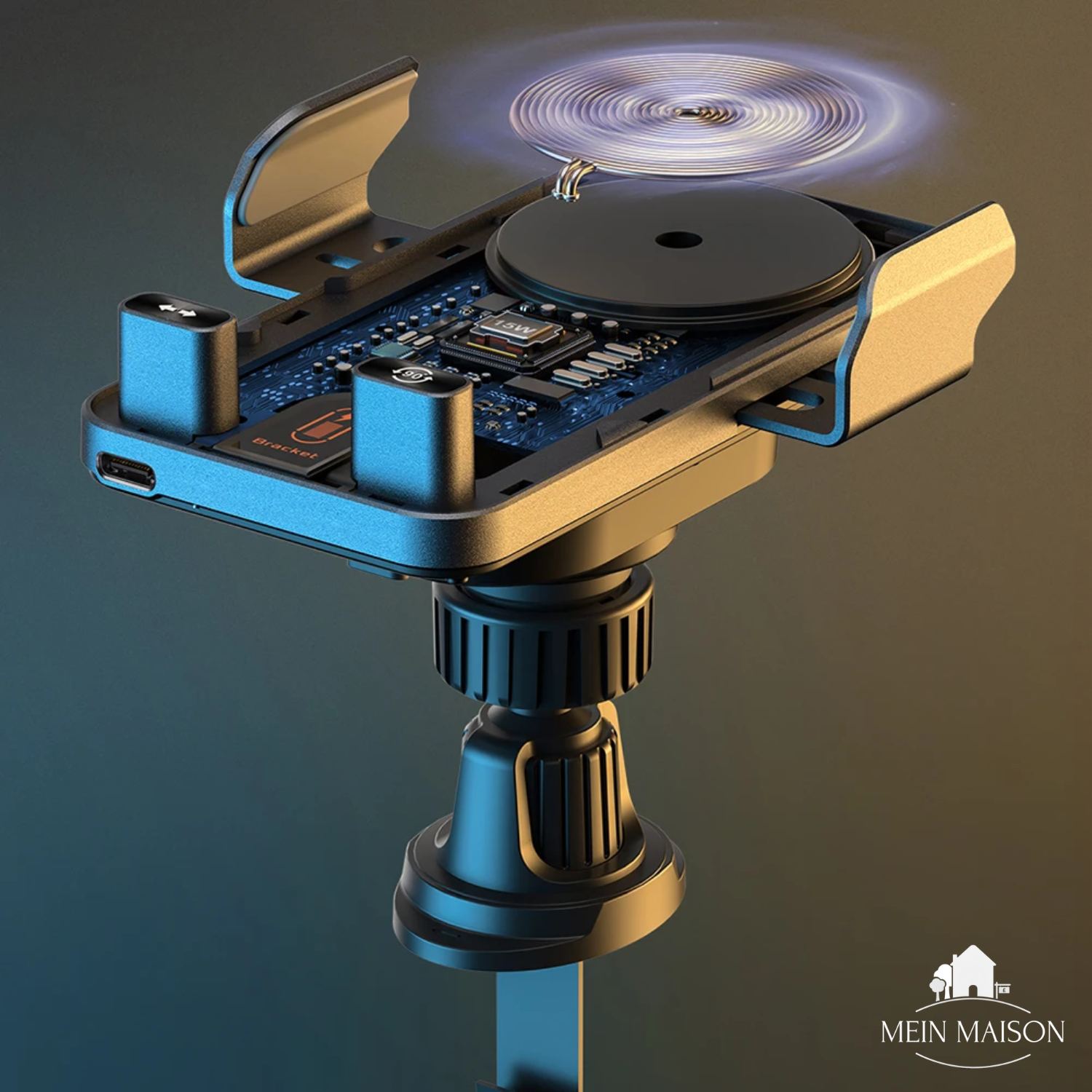 VoltGrip™ — Stay Safe and Powered Up with Rock-Solid Hold and Instant Wireless Charge