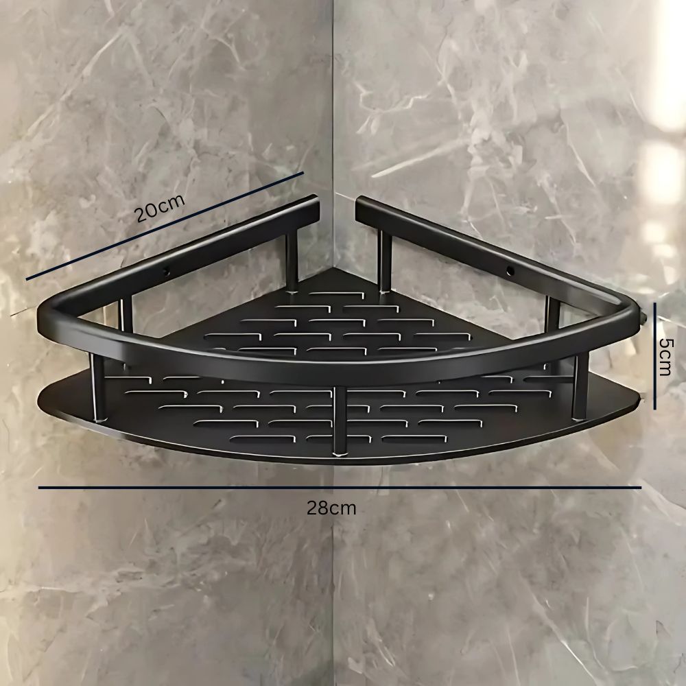 Aluminum Corner Shelf for Showers – Stylish and Space-Saving Solution