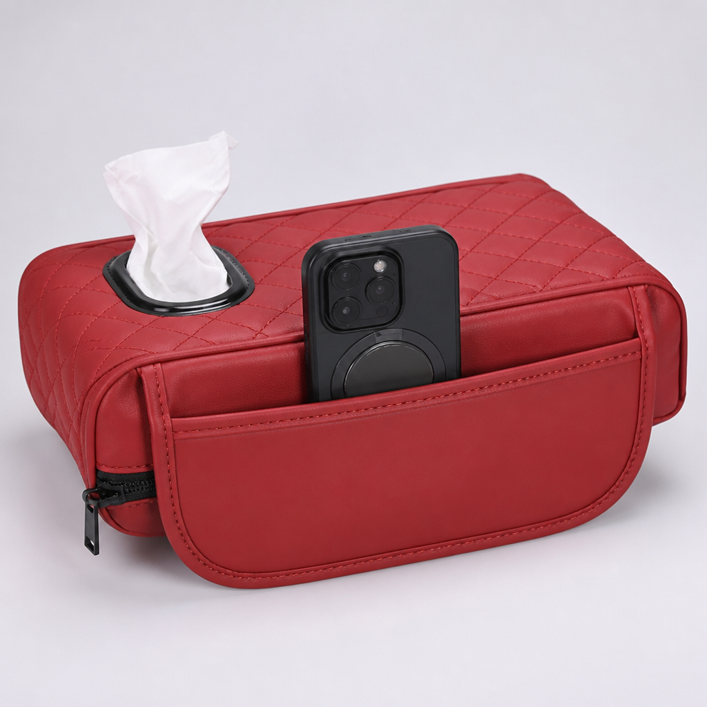 LuxiRest™ — Melt Away Drive Fatigue with Plush Support and Smart Storage