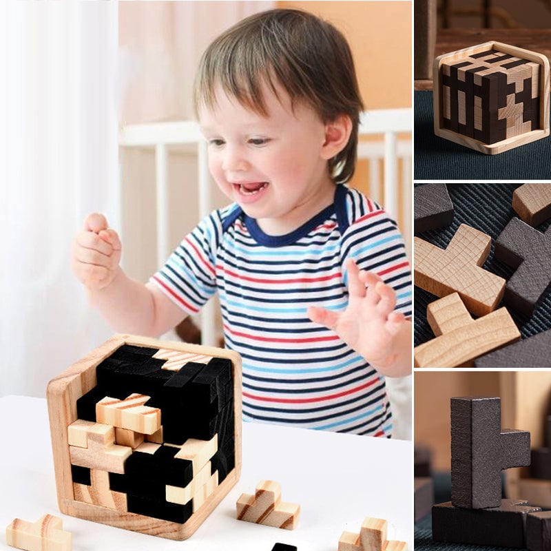 Wooden Puzzle Game – Sharpen Your Mind with Challenging Riddles