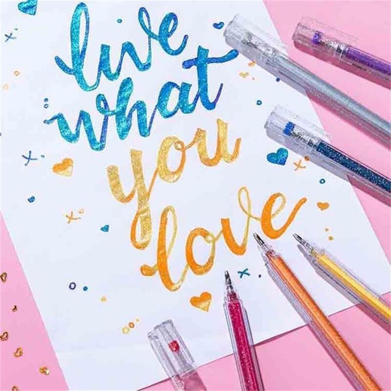 LuminaShine™ Glitter Gel Pens — Ignite Your Creativity with Smooth, Sparkling Masterpieces