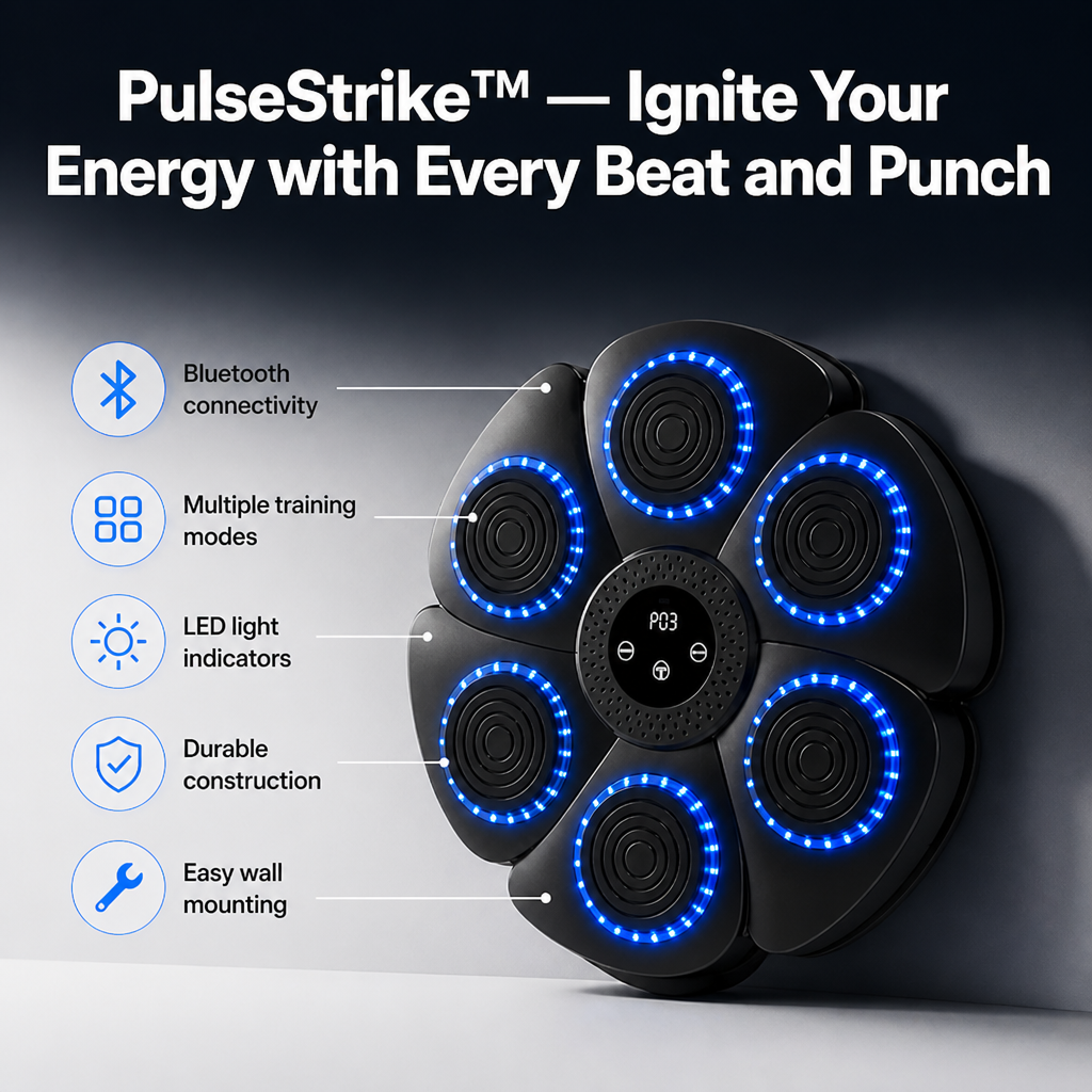 PulseStrike™ — Ignite Your Energy with Every Beat and Punch