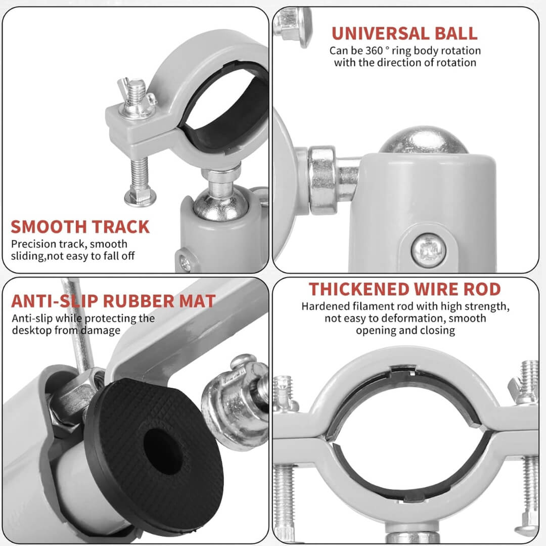 TitanHold™ 360 Vise Clamp — Lock In Unshakable Control and Perfect Precision Every Time